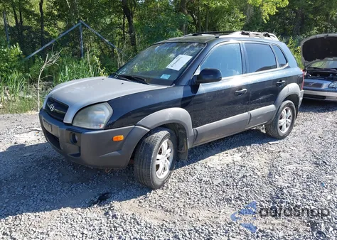 2008 Hyundai Tucson Limited V6/Se из США, поврежденный, VIN KM8JN12D18U811883